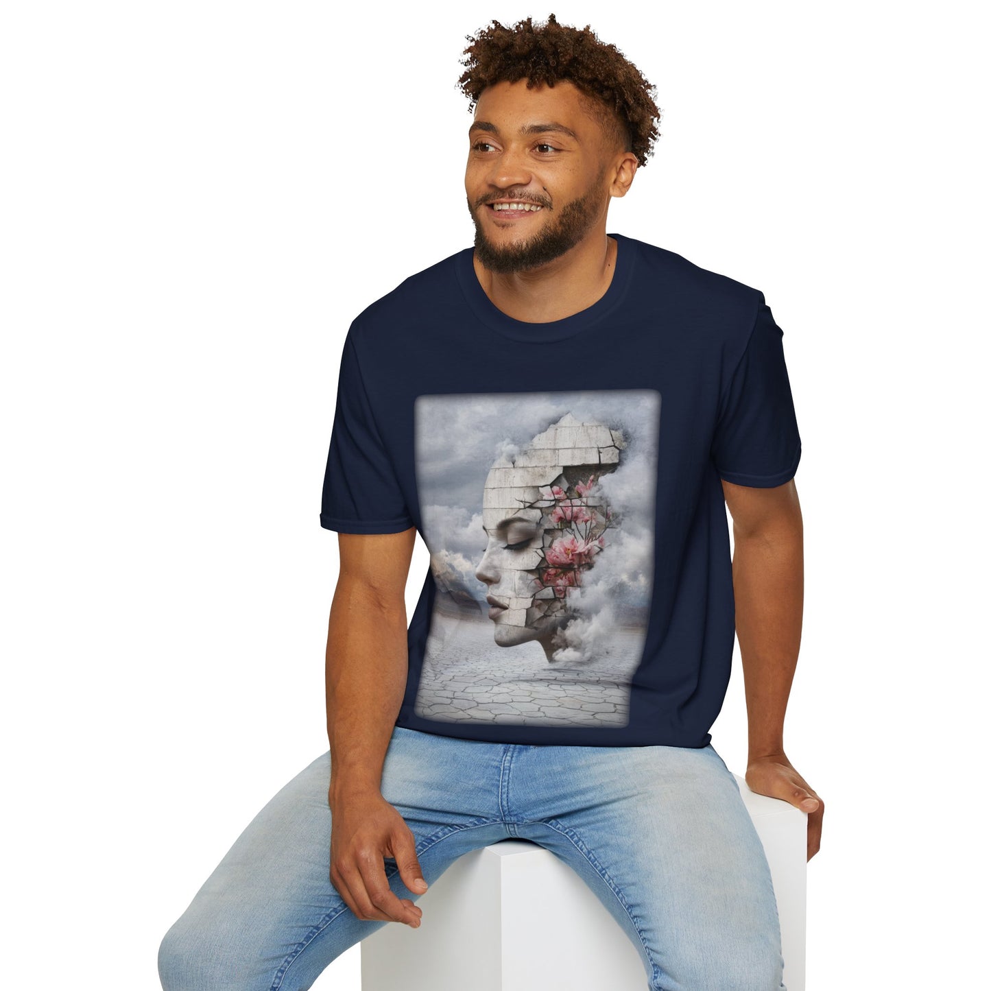 Surreal Shattered Dreams Design 4 Unisex Softstyle T-Shirt