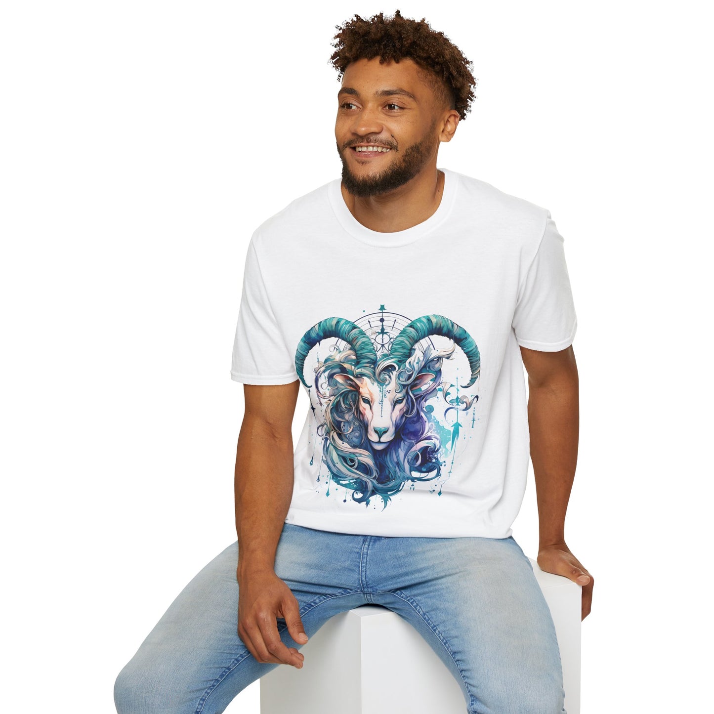 Capricorn Zodiac Sign Unisex Softstyle T-Shirt