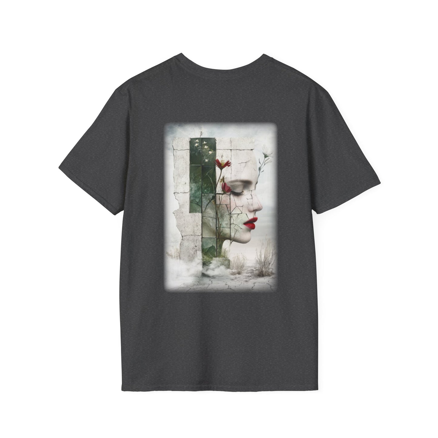 Surreal Shattered Dreams Design 1 Unisex Softstyle T-Shirt