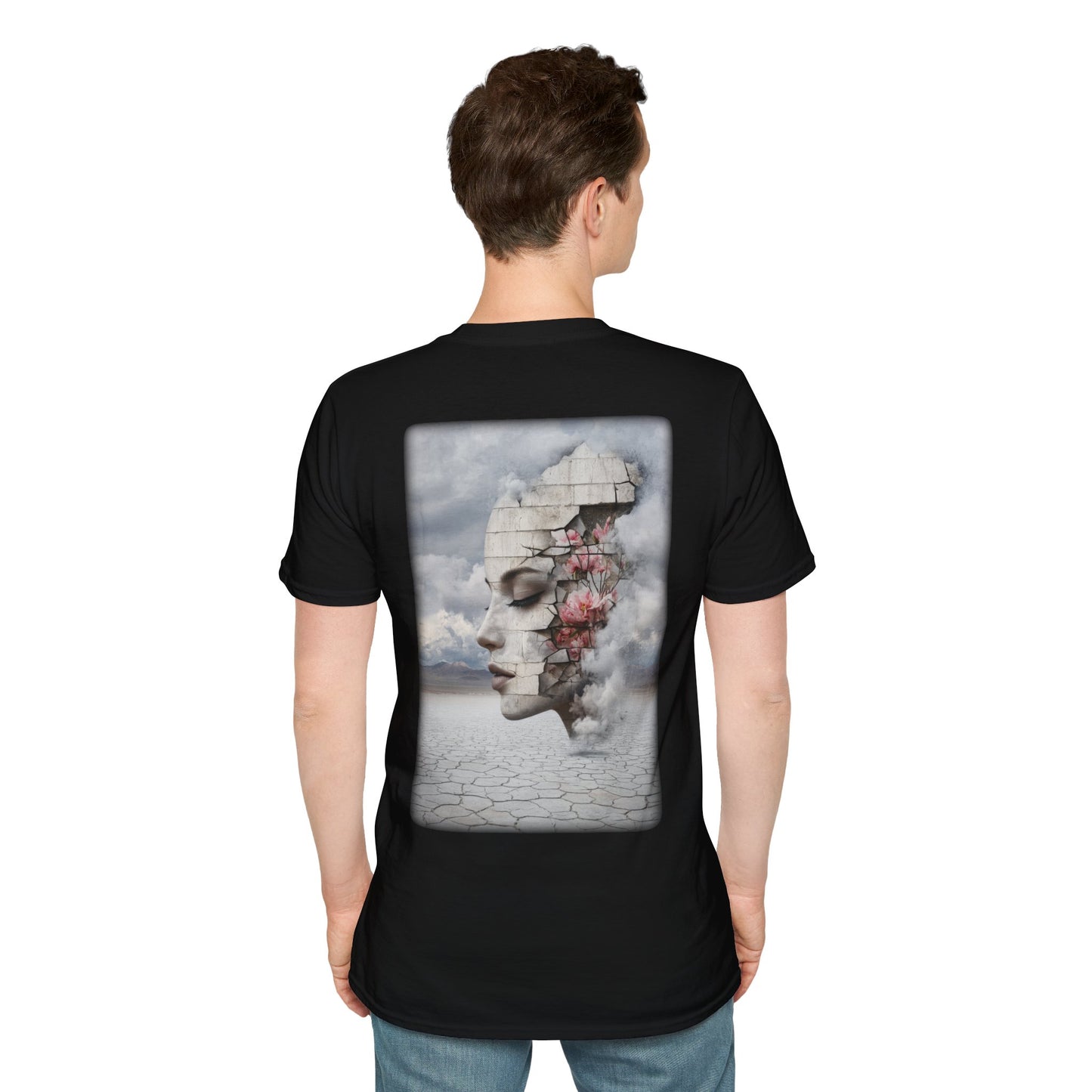 Surreal Shattered Dreams Design 4 Unisex Softstyle T-Shirt