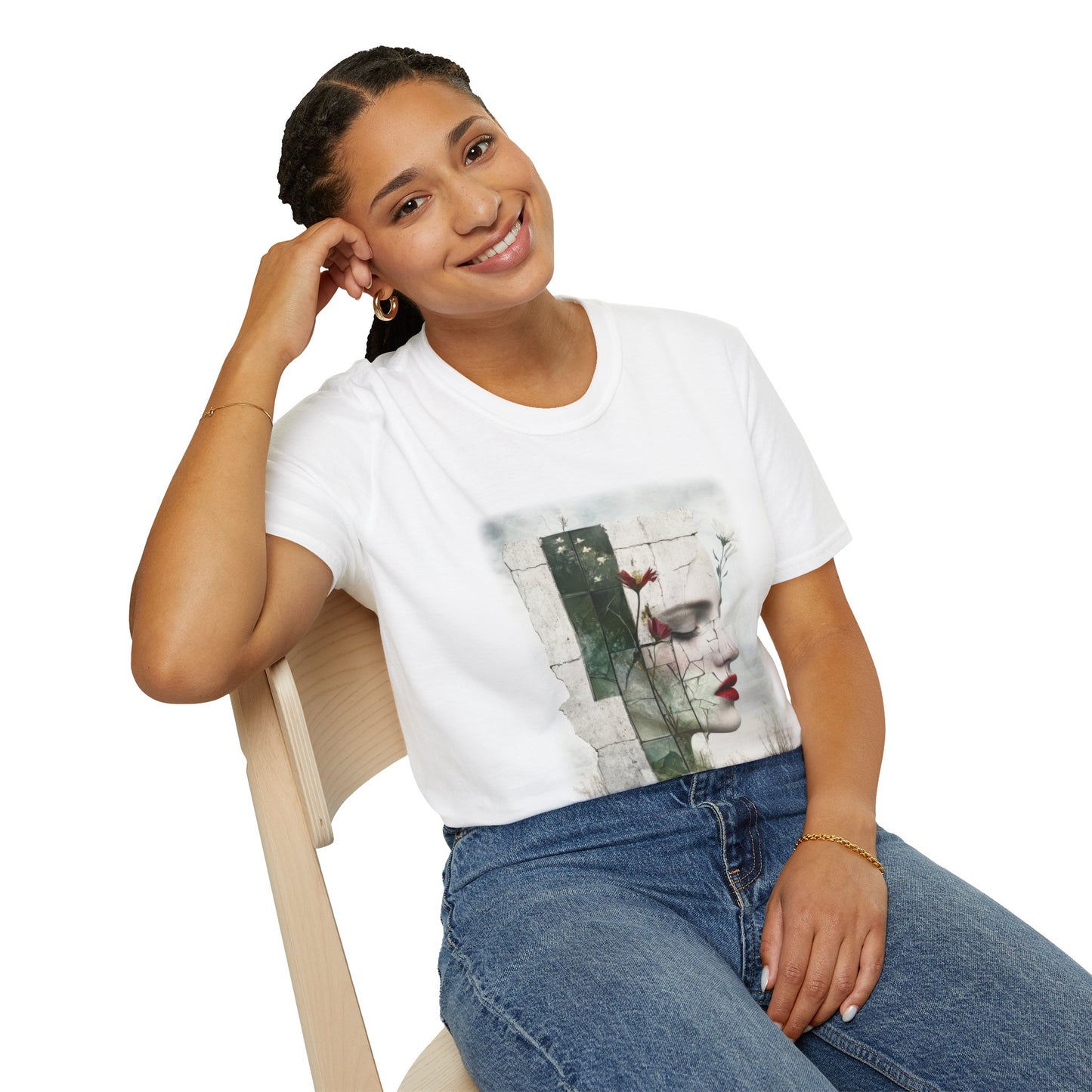 Surreal Shattered Dreams Design 1 Unisex Softstyle T-Shirt