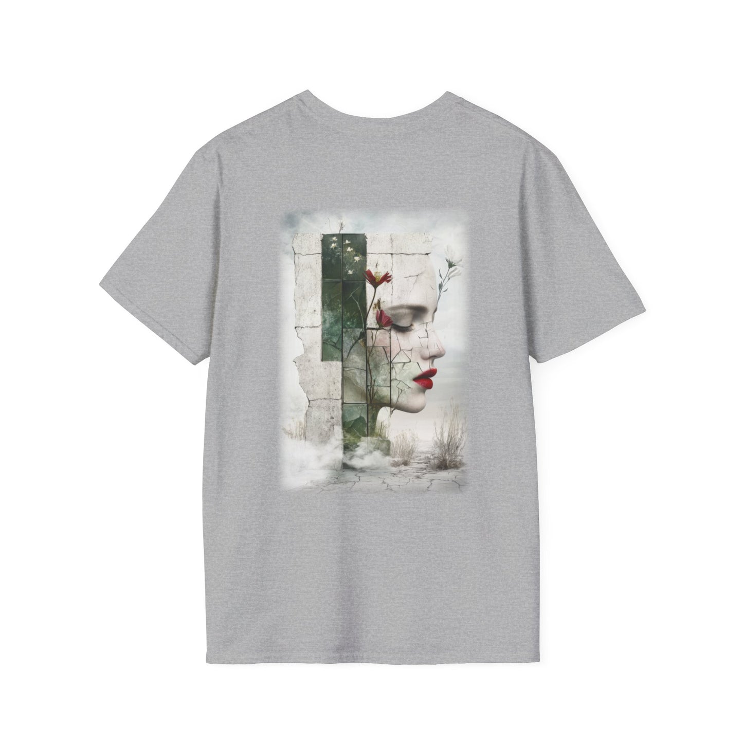 Surreal Shattered Dreams Design 1 Unisex Softstyle T-Shirt