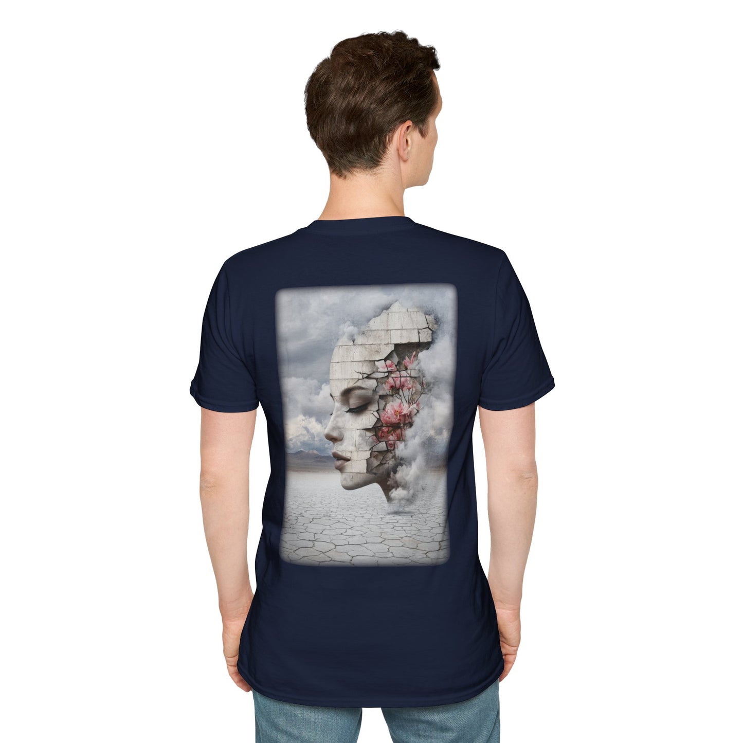 Surreal Shattered Dreams Design 4 Unisex Softstyle T-Shirt