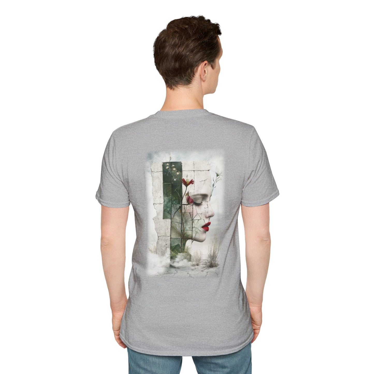 Surreal Shattered Dreams Design 1 Unisex Softstyle T-Shirt