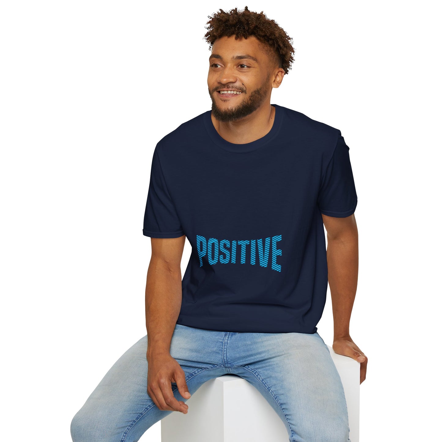 Positive Typography Unisex Softstyle T-Shirt