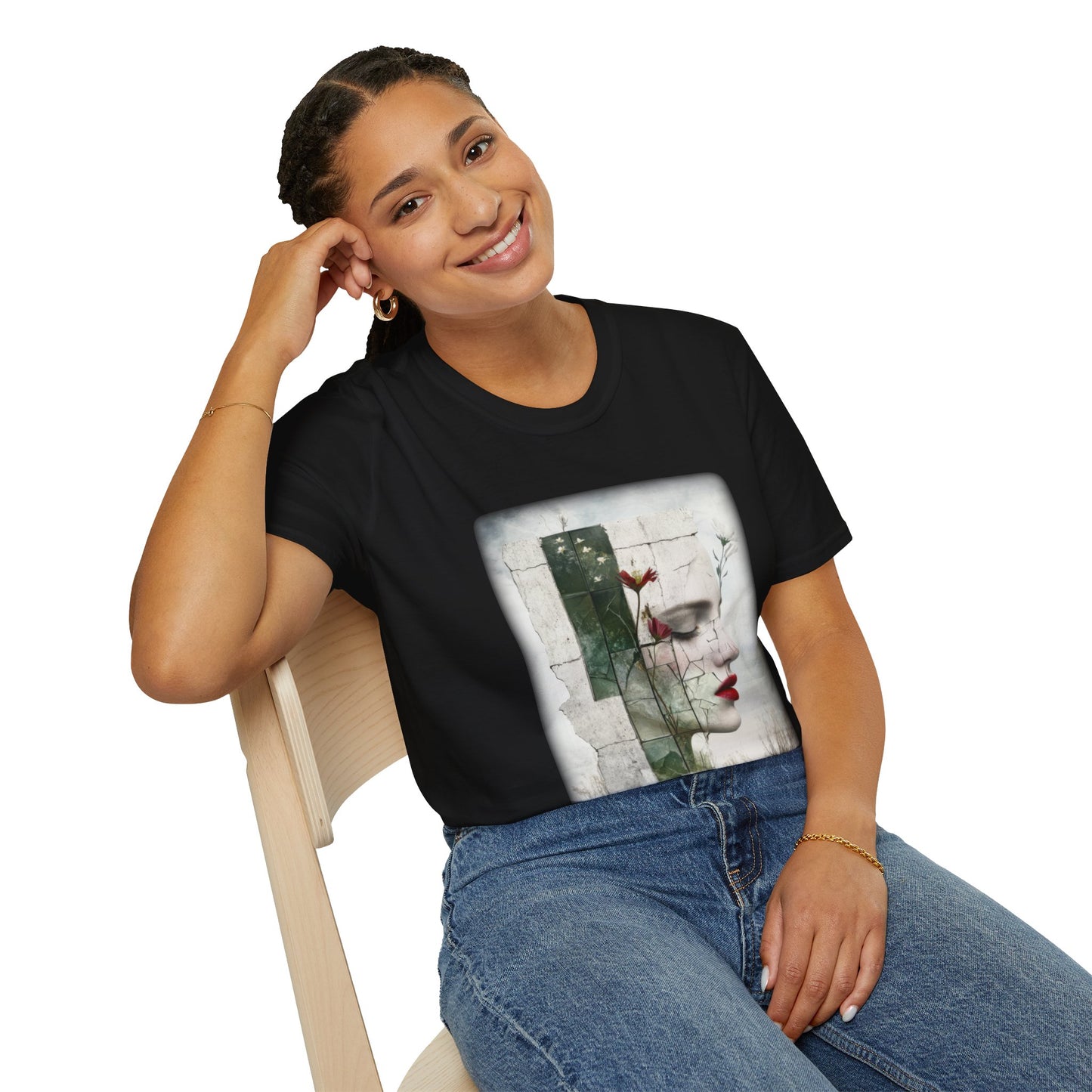 Surreal Shattered Dreams Design 1 Unisex Softstyle T-Shirt