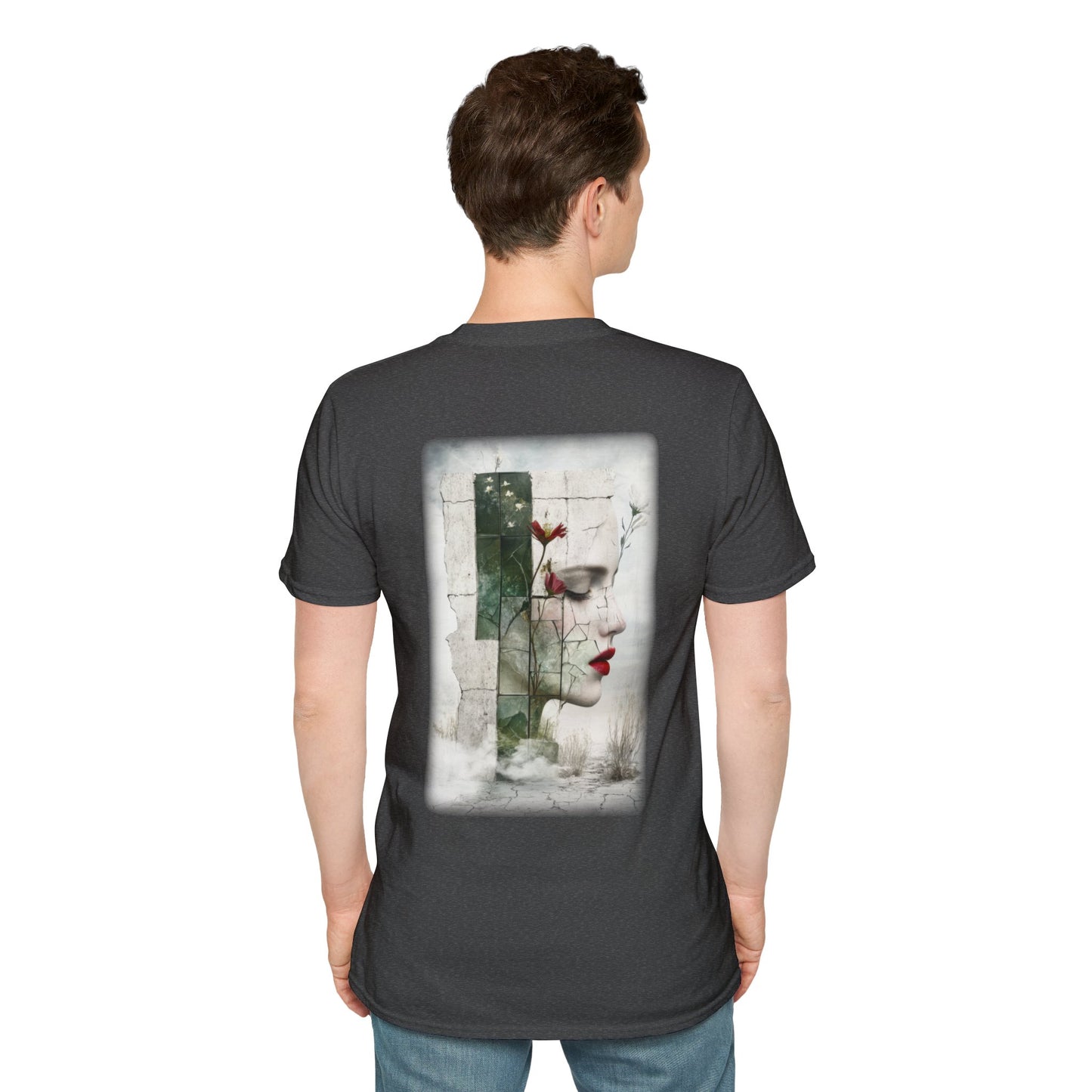Surreal Shattered Dreams Design 1 Unisex Softstyle T-Shirt