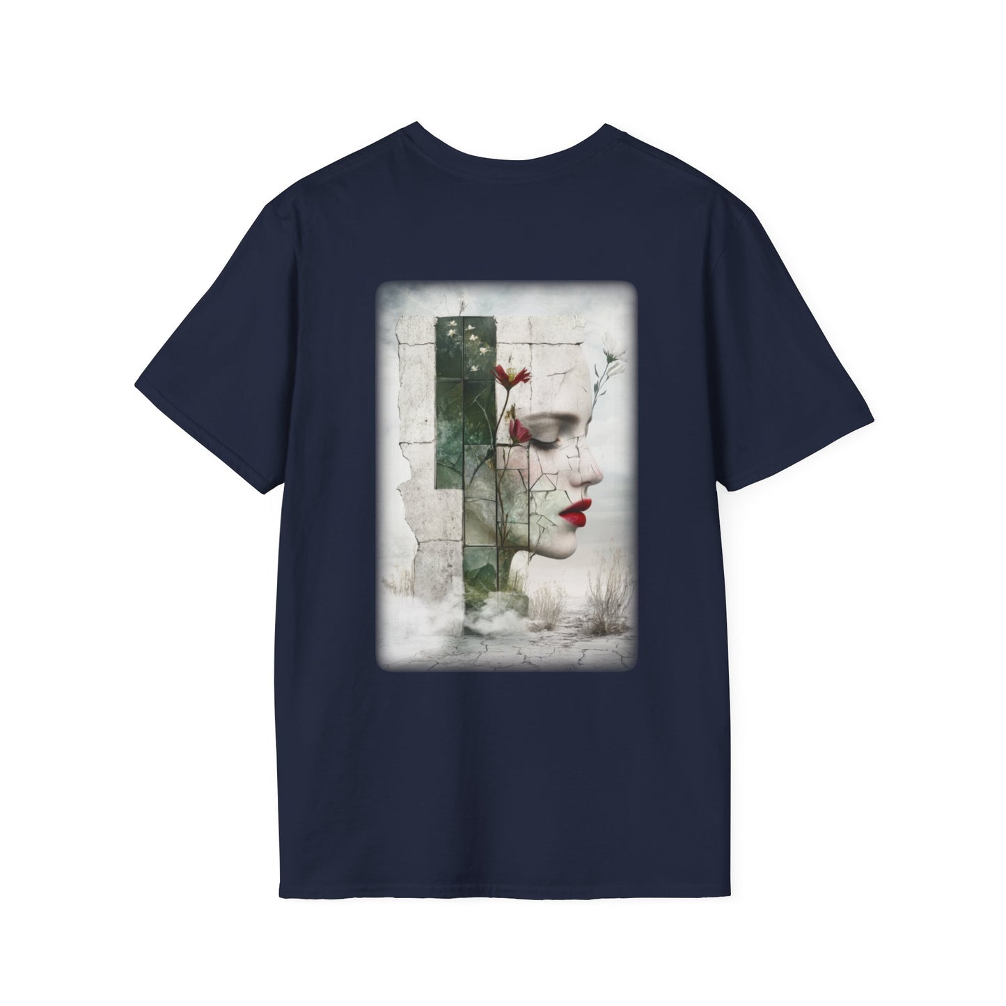 Surreal Shattered Dreams Design 1 Unisex Softstyle T-Shirt