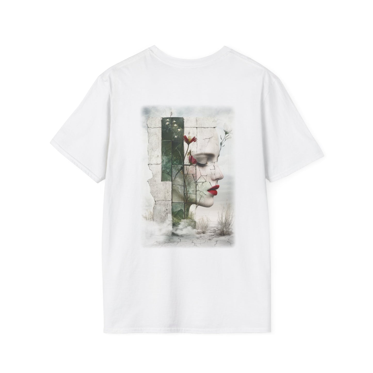 Surreal Shattered Dreams Design 1 Unisex Softstyle T-Shirt