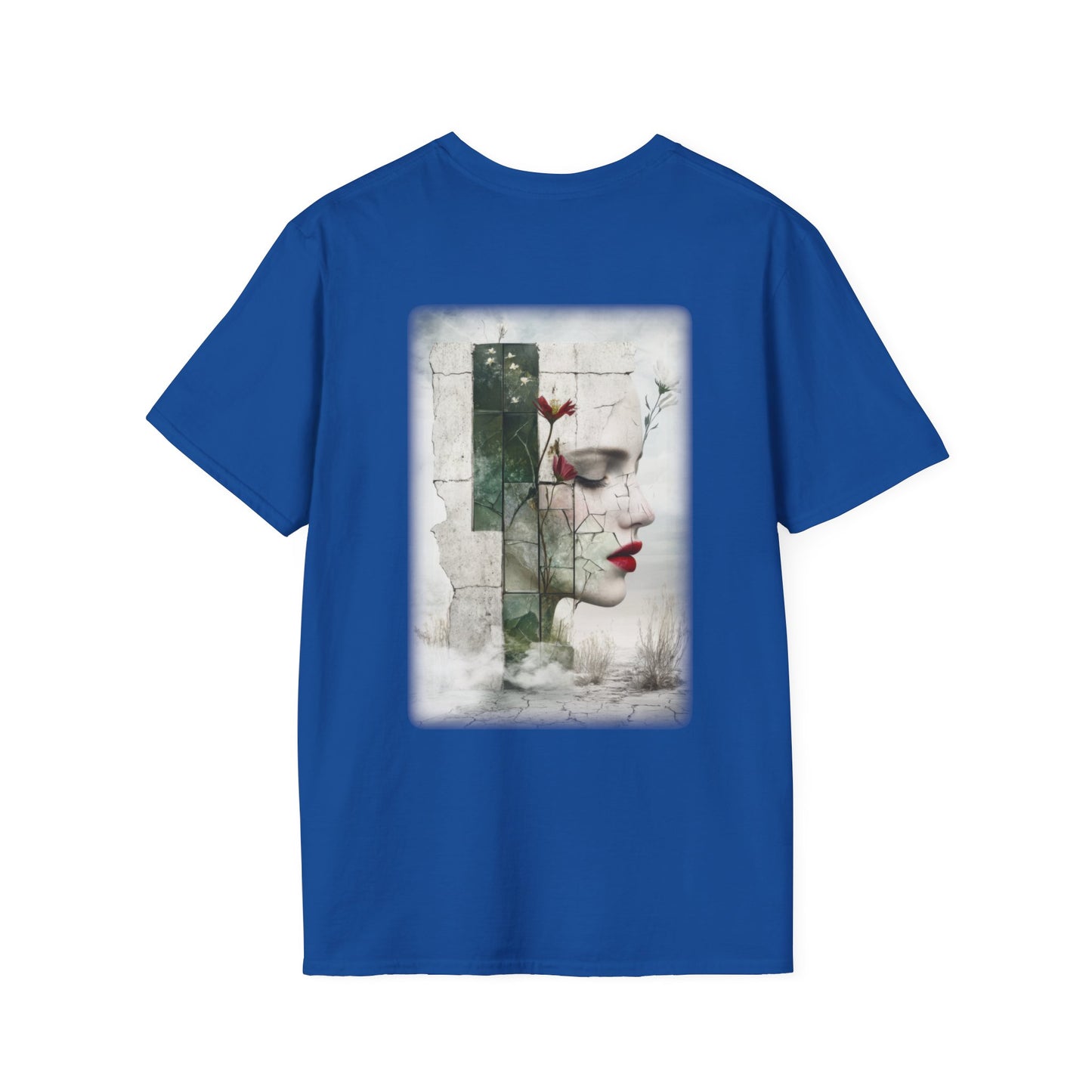 Surreal Shattered Dreams Design 1 Unisex Softstyle T-Shirt