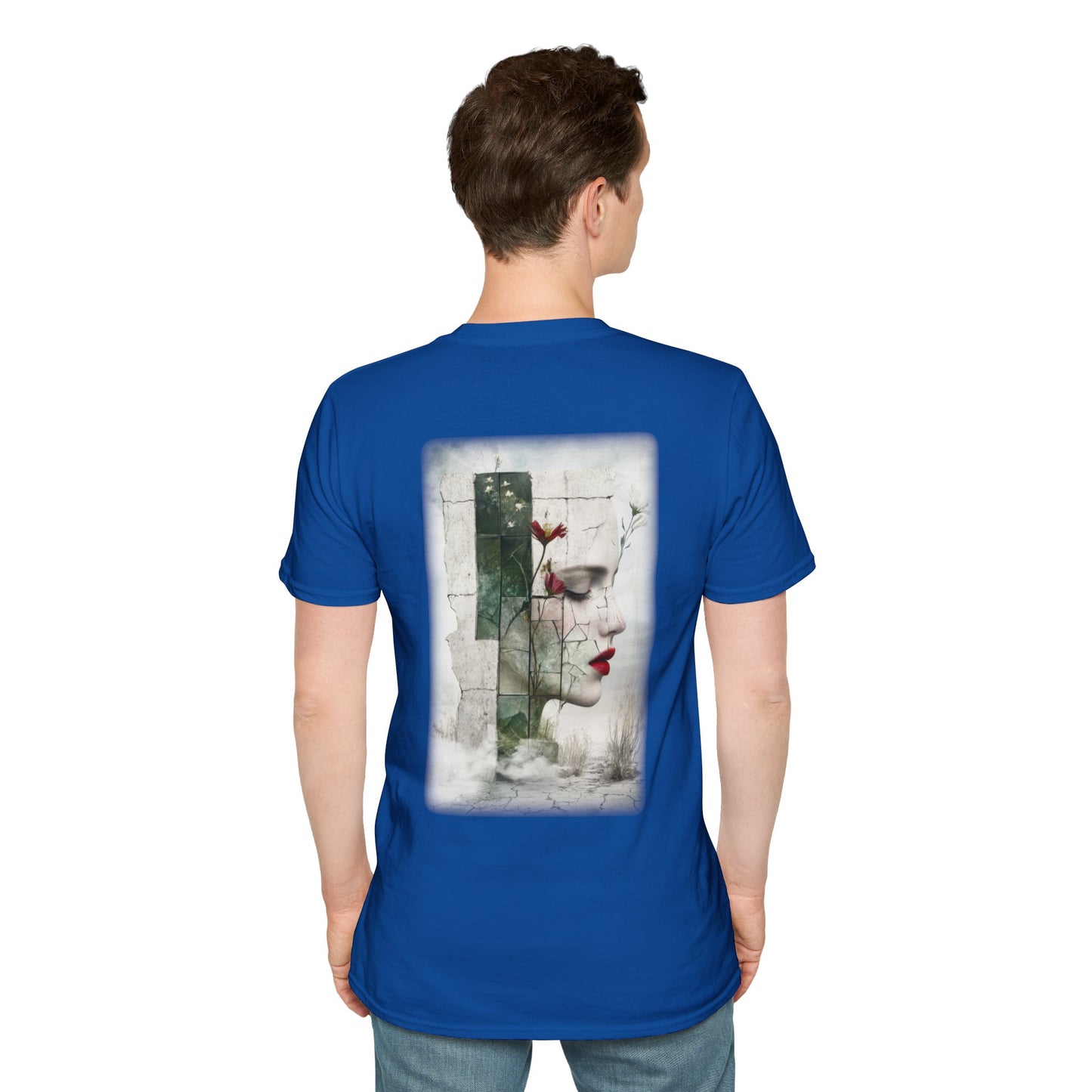 Surreal Shattered Dreams Design 1 Unisex Softstyle T-Shirt