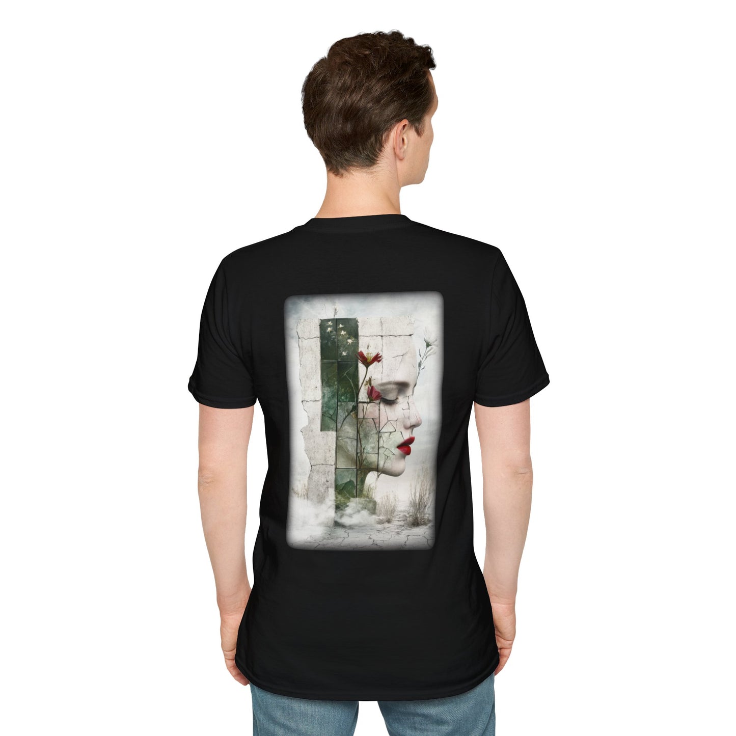 Surreal Shattered Dreams Design 1 Unisex Softstyle T-Shirt