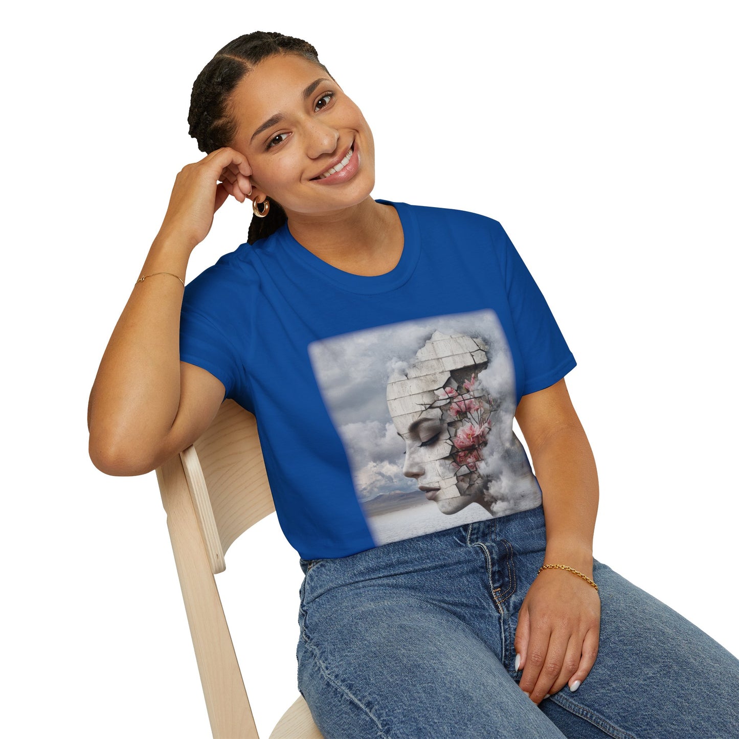 Surreal Shattered Dreams Design 4 Unisex Softstyle T-Shirt