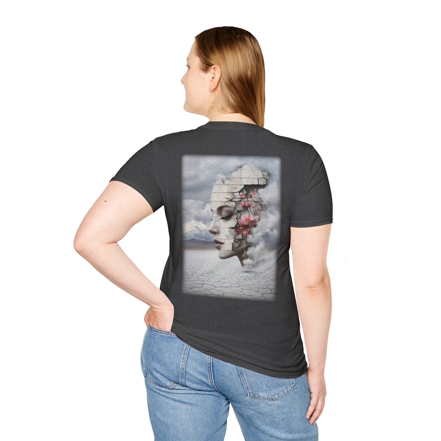Surreal Shattered Dreams Design 4 Unisex Softstyle T-Shirt