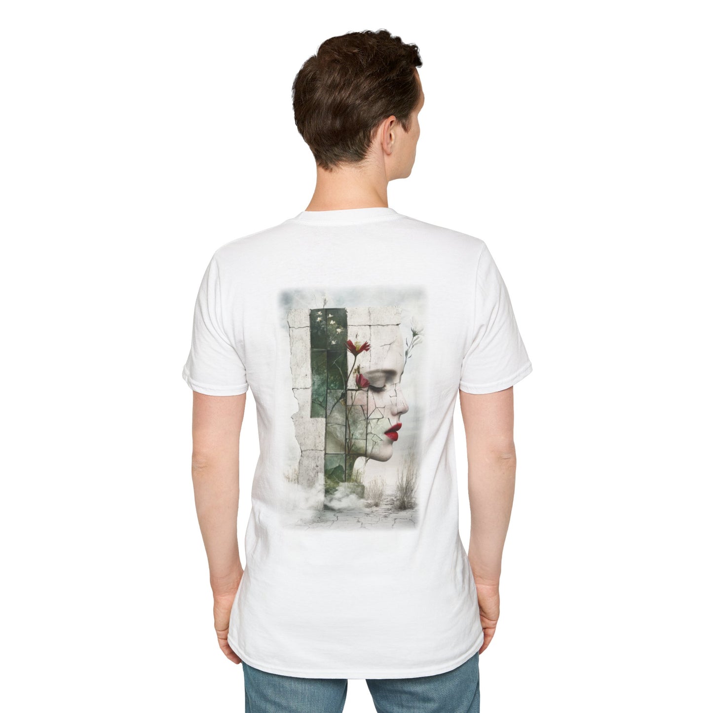 Surreal Shattered Dreams Design 1 Unisex Softstyle T-Shirt