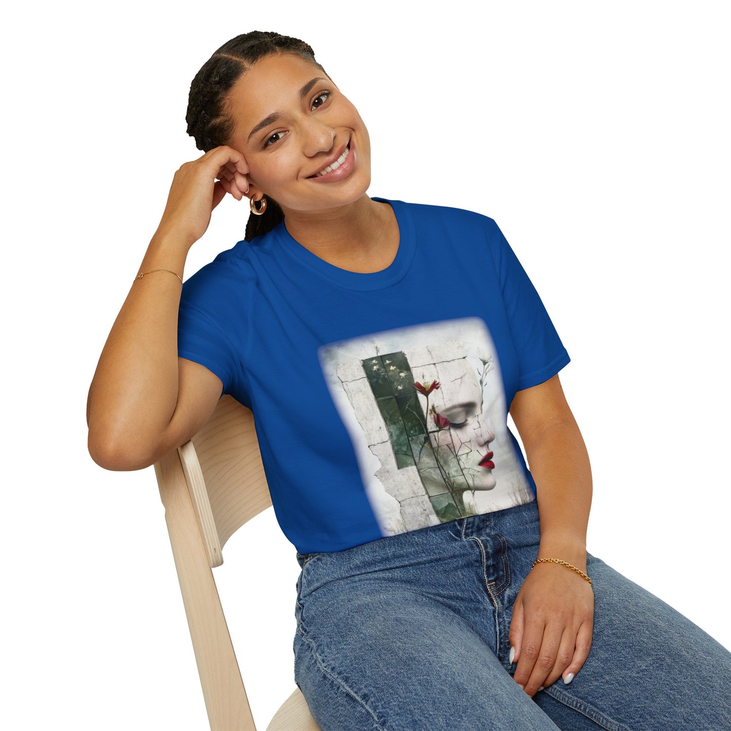 Surreal Shattered Dreams Design 1 Unisex Softstyle T-Shirt