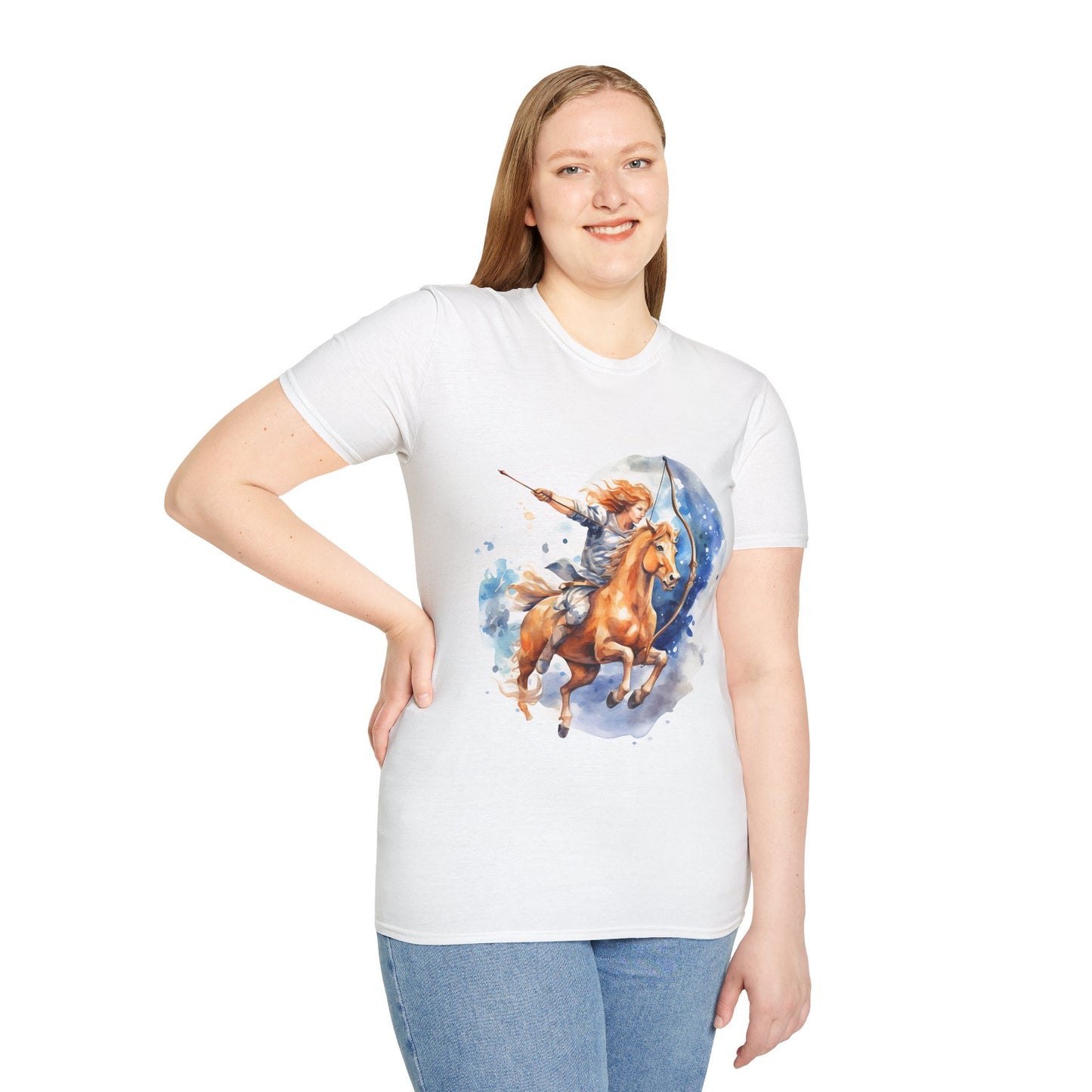 Sagittarius Zodiac Sign Unisex Softstyle T-Shirt