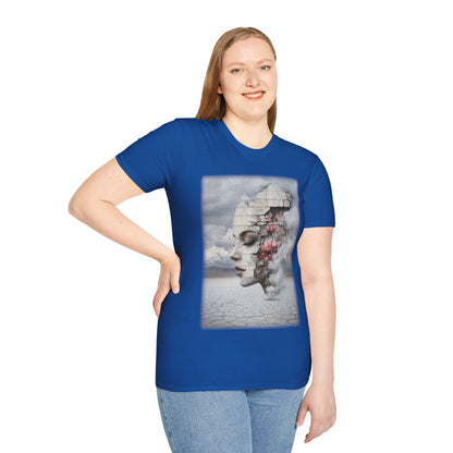 Surreal Shattered Dreams Design 4 Unisex Softstyle T-Shirt