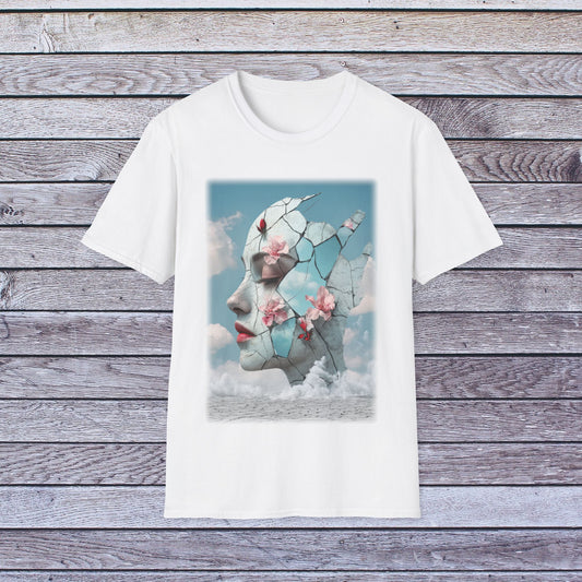 Surreal Shattered Dreams Design 3 Unisex Softstyle T-Shirt