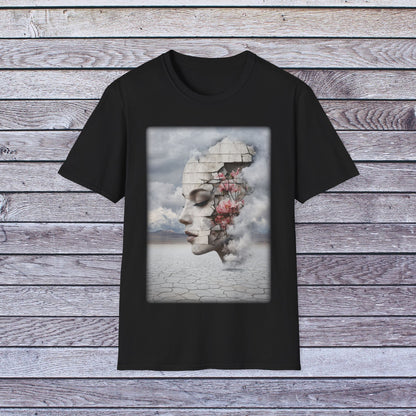 Surreal Shattered Dreams Design 4 Unisex Softstyle T-Shirt