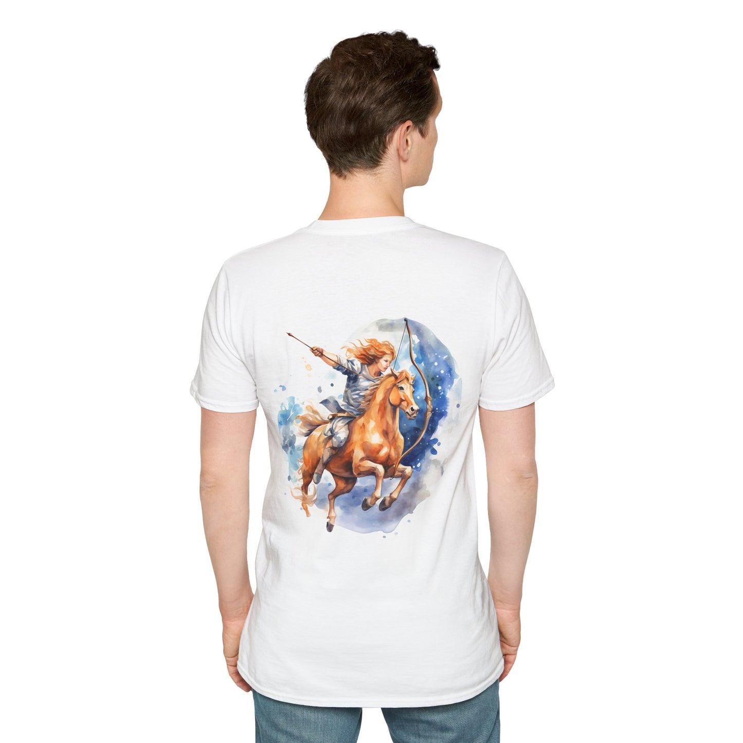 Sagittarius Zodiac Sign Unisex Softstyle T-Shirt