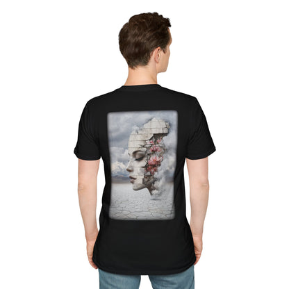 Surreal Shattered Dreams Design 4 Unisex Softstyle T-Shirt