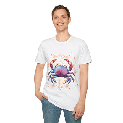 Cancer Zodiac Sign Unisex Softstyle T-Shirt