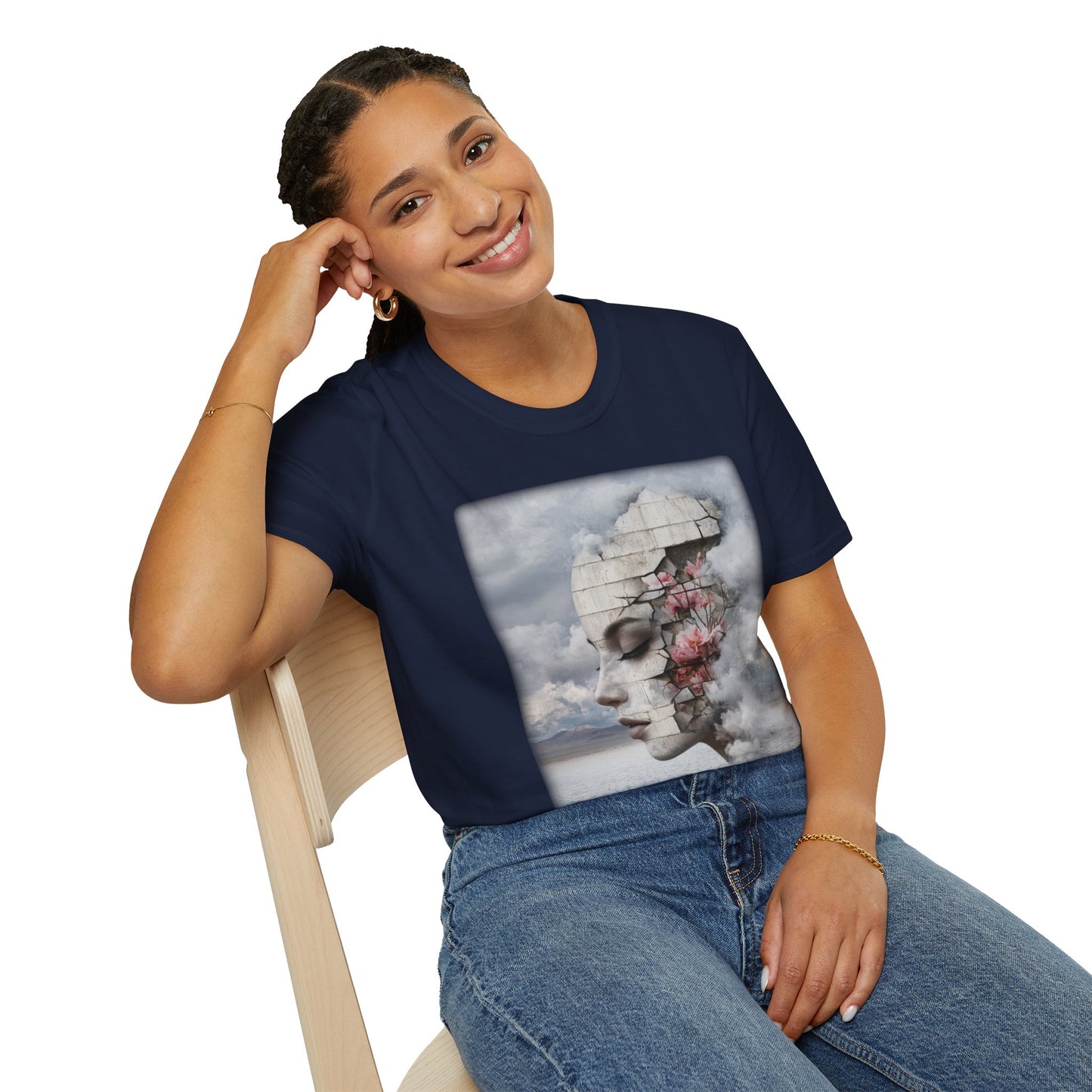 Surreal Shattered Dreams Design 4 Unisex Softstyle T-Shirt