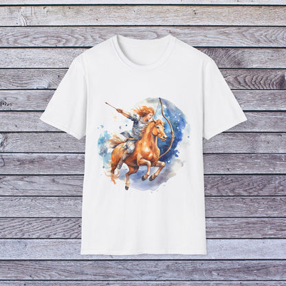 Sagittarius Zodiac Sign Unisex Softstyle T-Shirt