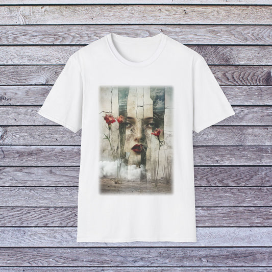 Surreal Shattered Dreams Design 2 Unisex Softstyle T-Shirt