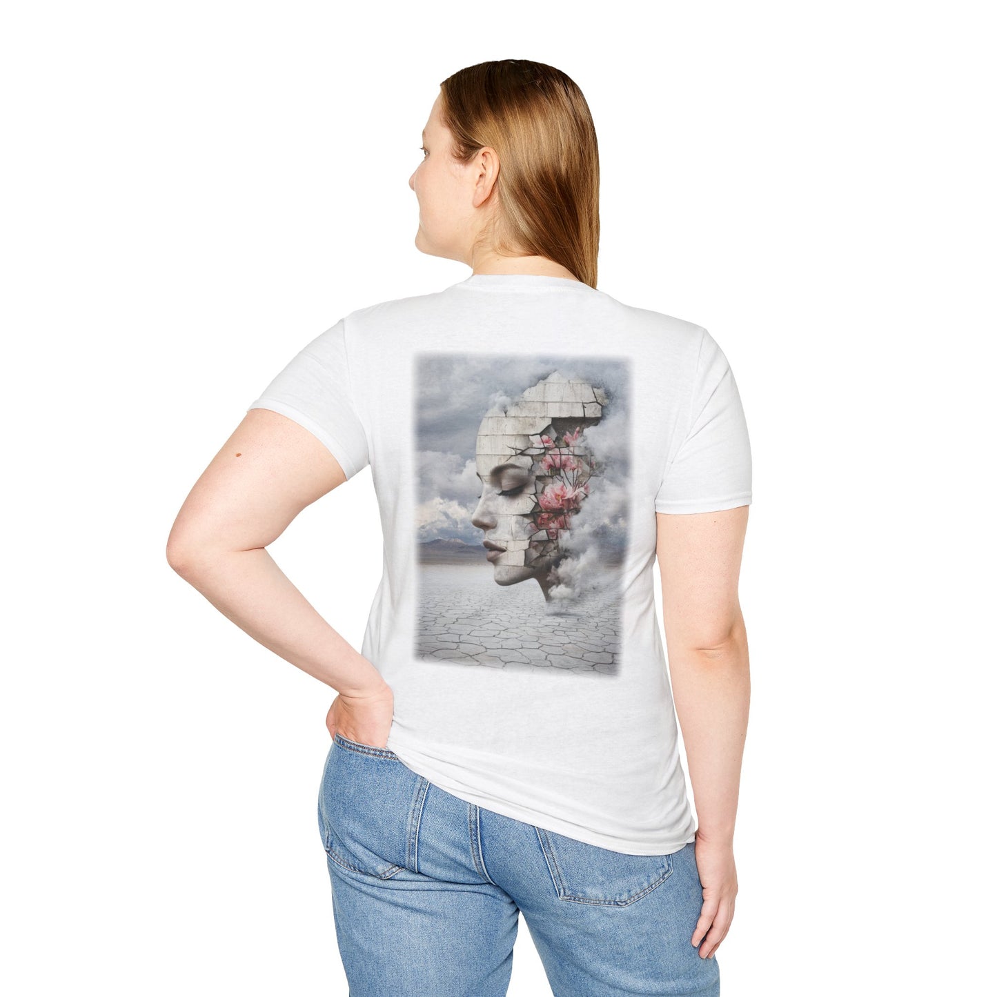 Surreal Shattered Dreams Design 4 Unisex Softstyle T-Shirt