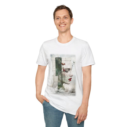 Surreal Shattered Dreams Design 1 Unisex Softstyle T-Shirt