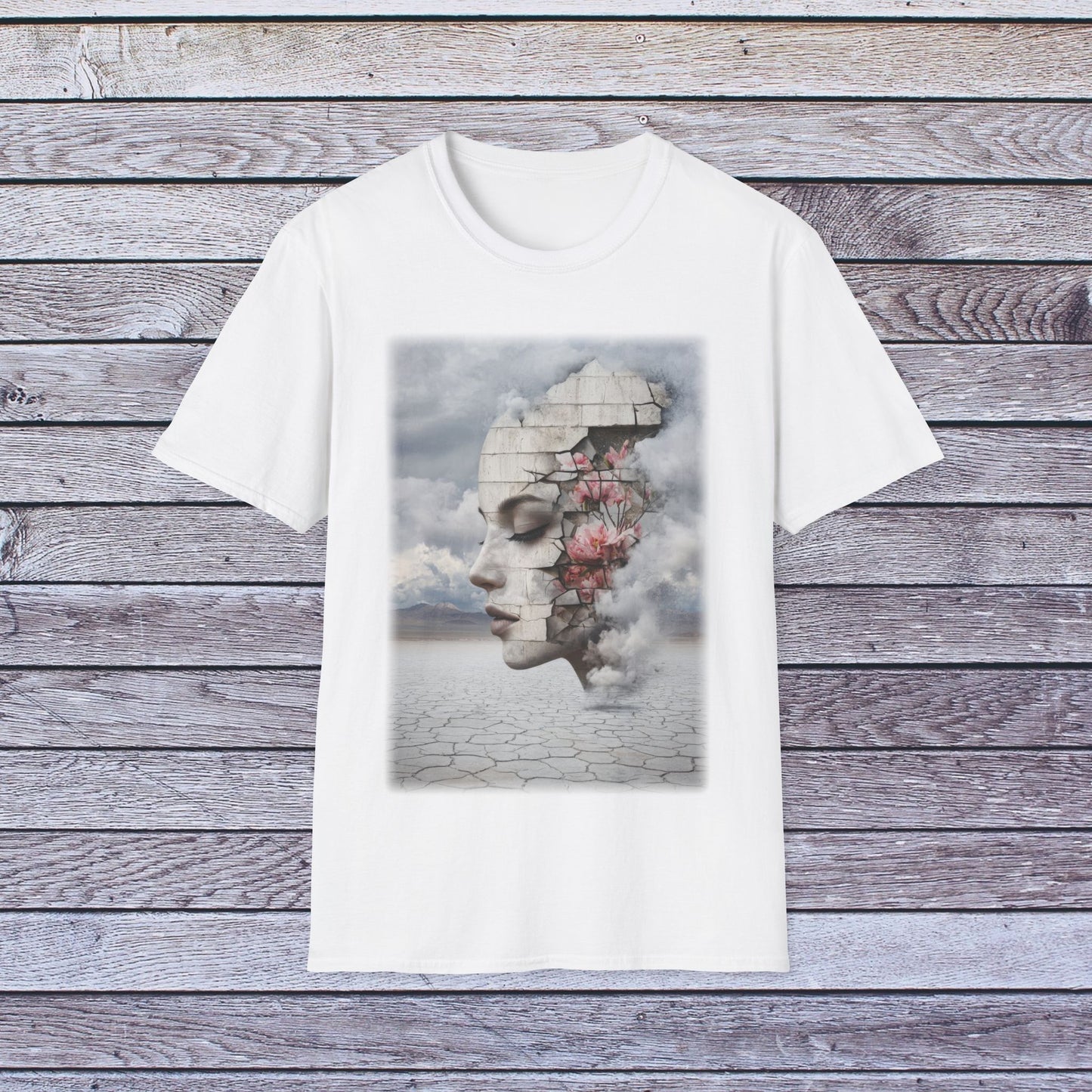 Surreal Shattered Dreams Design 4 Unisex Softstyle T-Shirt
