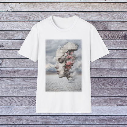 Surreal Shattered Dreams Design 4 Unisex Softstyle T-Shirt
