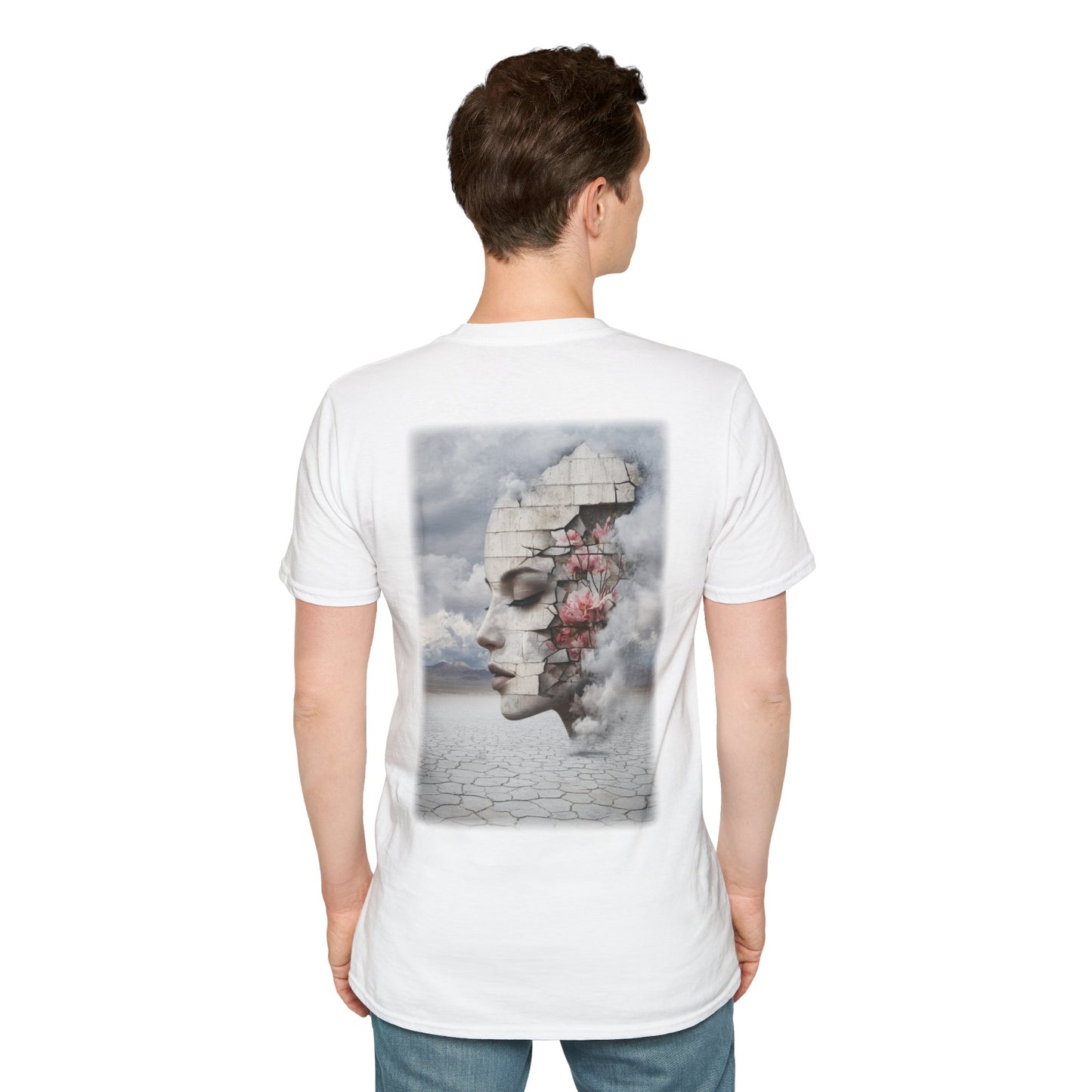 Surreal Shattered Dreams Design 4 Unisex Softstyle T-Shirt