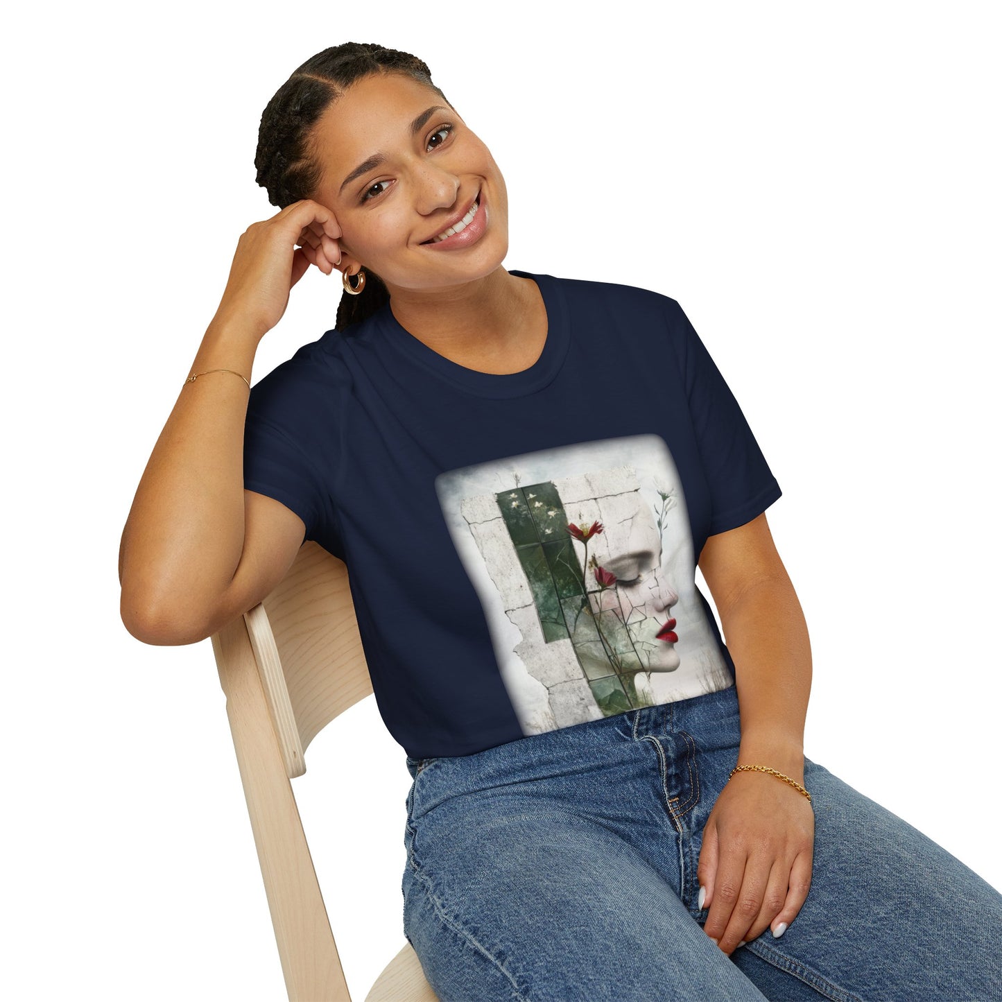 Surreal Shattered Dreams Design 1 Unisex Softstyle T-Shirt
