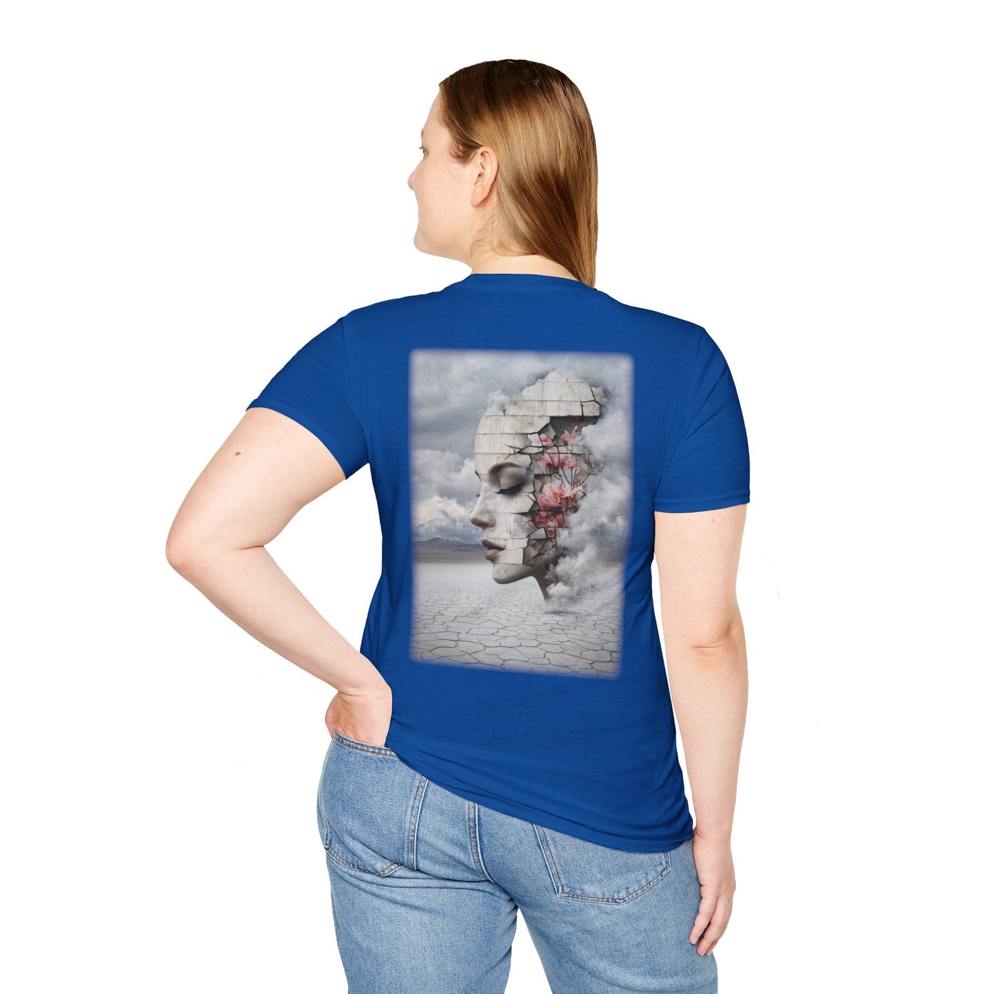 Surreal Shattered Dreams Design 4 Unisex Softstyle T-Shirt