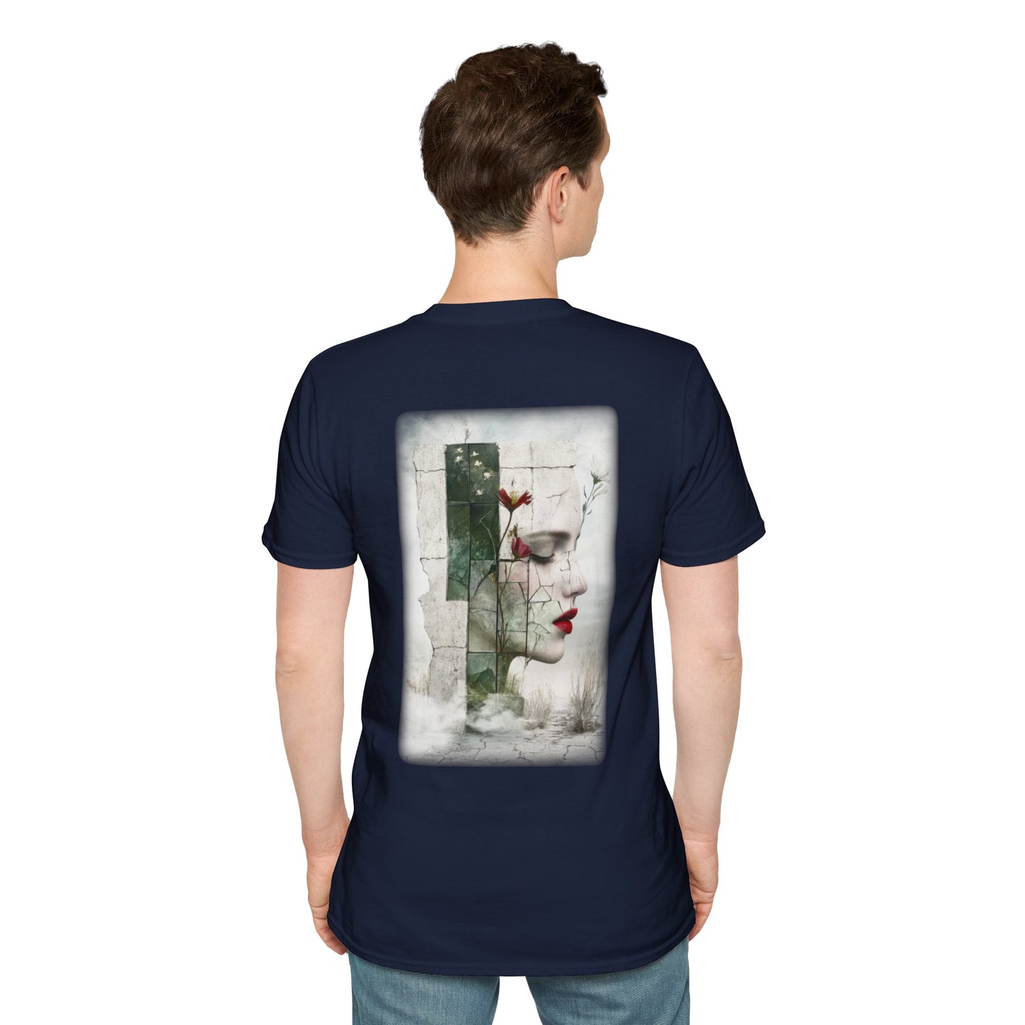Surreal Shattered Dreams Design 1 Unisex Softstyle T-Shirt