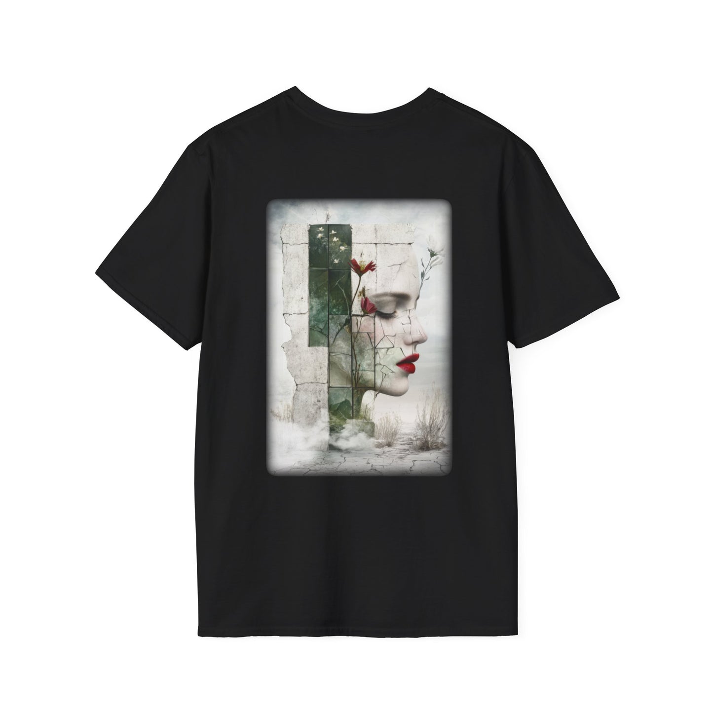 Surreal Shattered Dreams Design 1 Unisex Softstyle T-Shirt