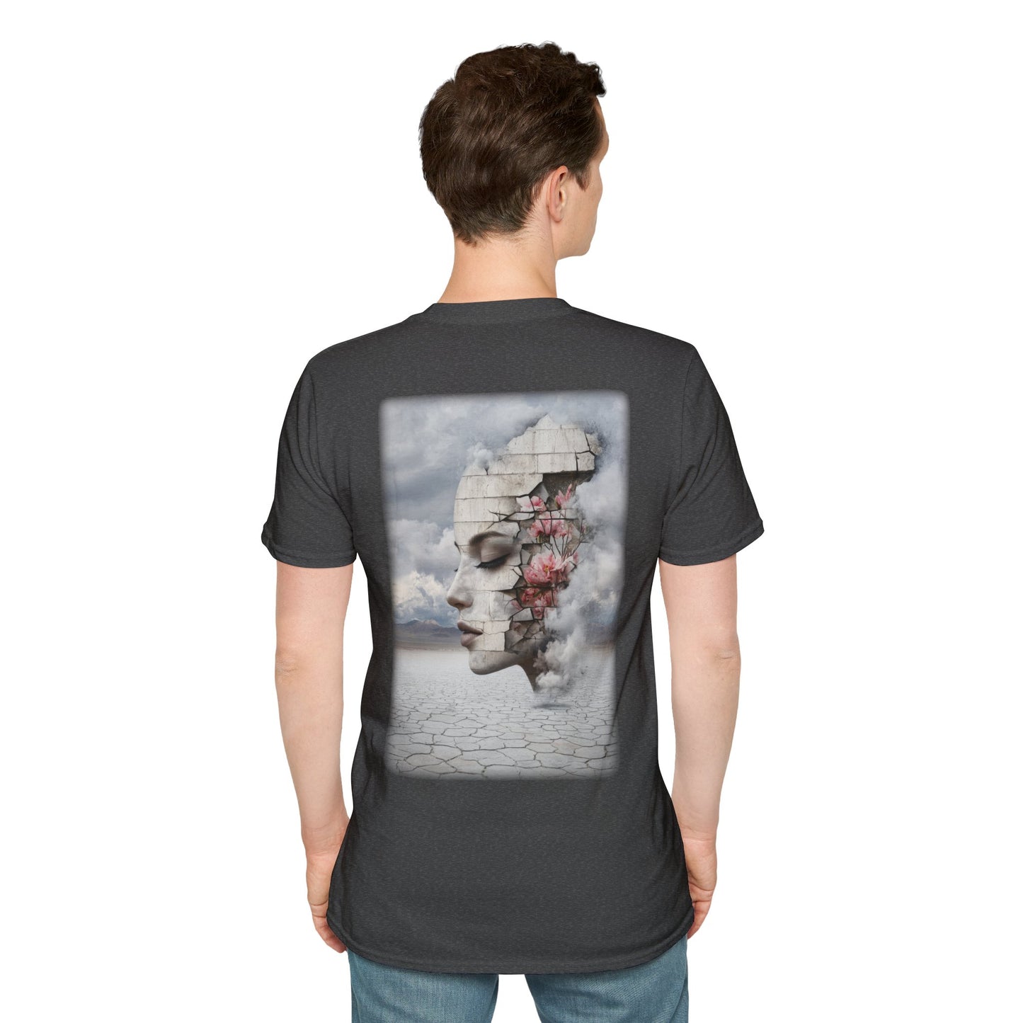 Surreal Shattered Dreams Design 4 Unisex Softstyle T-Shirt