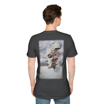 Surreal Shattered Dreams Design 4 Unisex Softstyle T-Shirt
