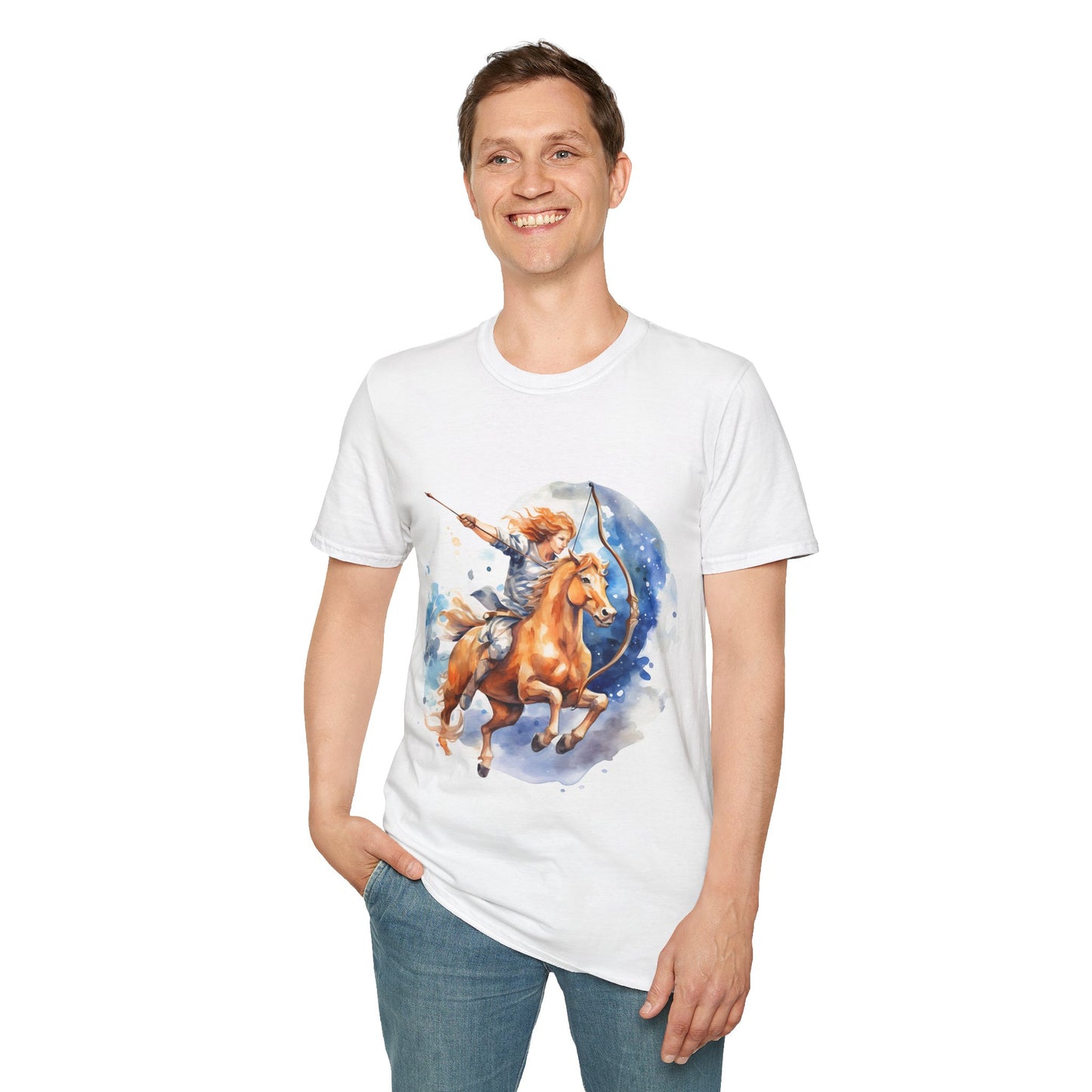 Sagittarius Zodiac Sign Unisex Softstyle T-Shirt