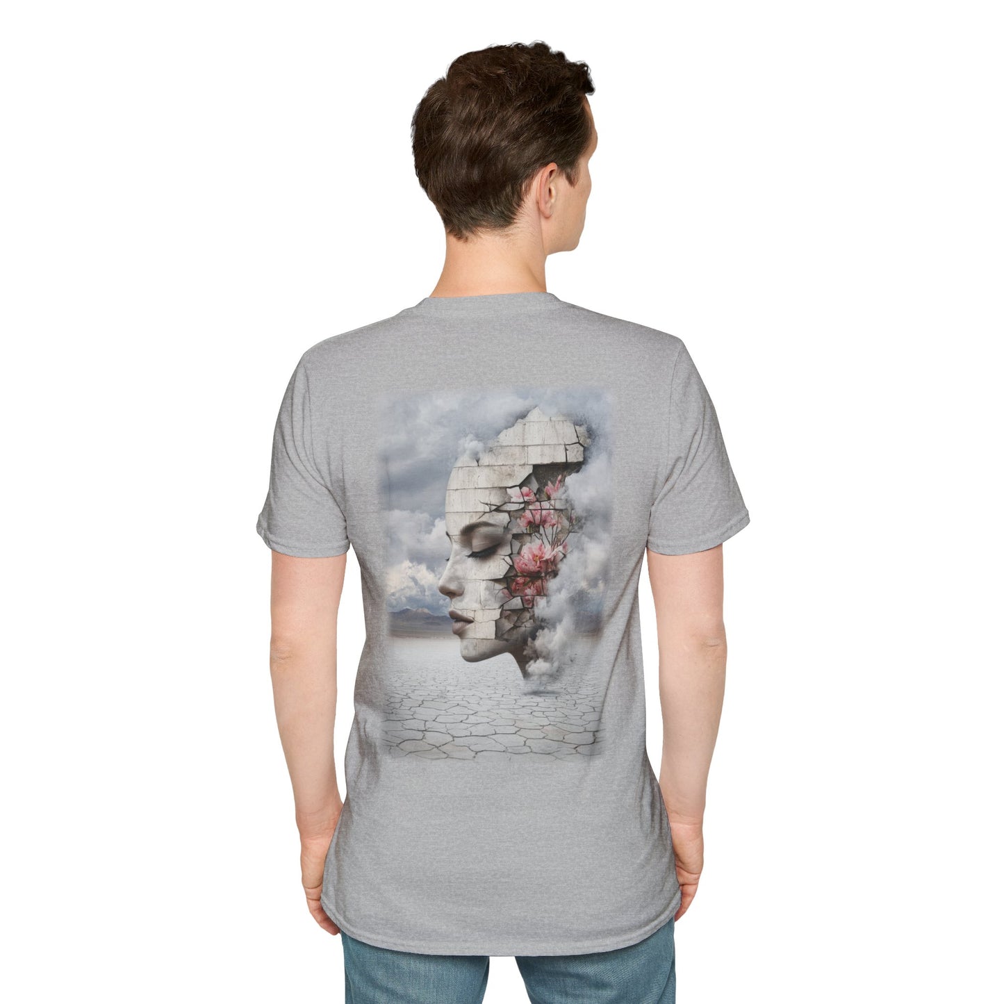 Surreal Shattered Dreams Design 4 Unisex Softstyle T-Shirt