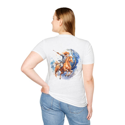 Sagittarius Zodiac Sign Unisex Softstyle T-Shirt